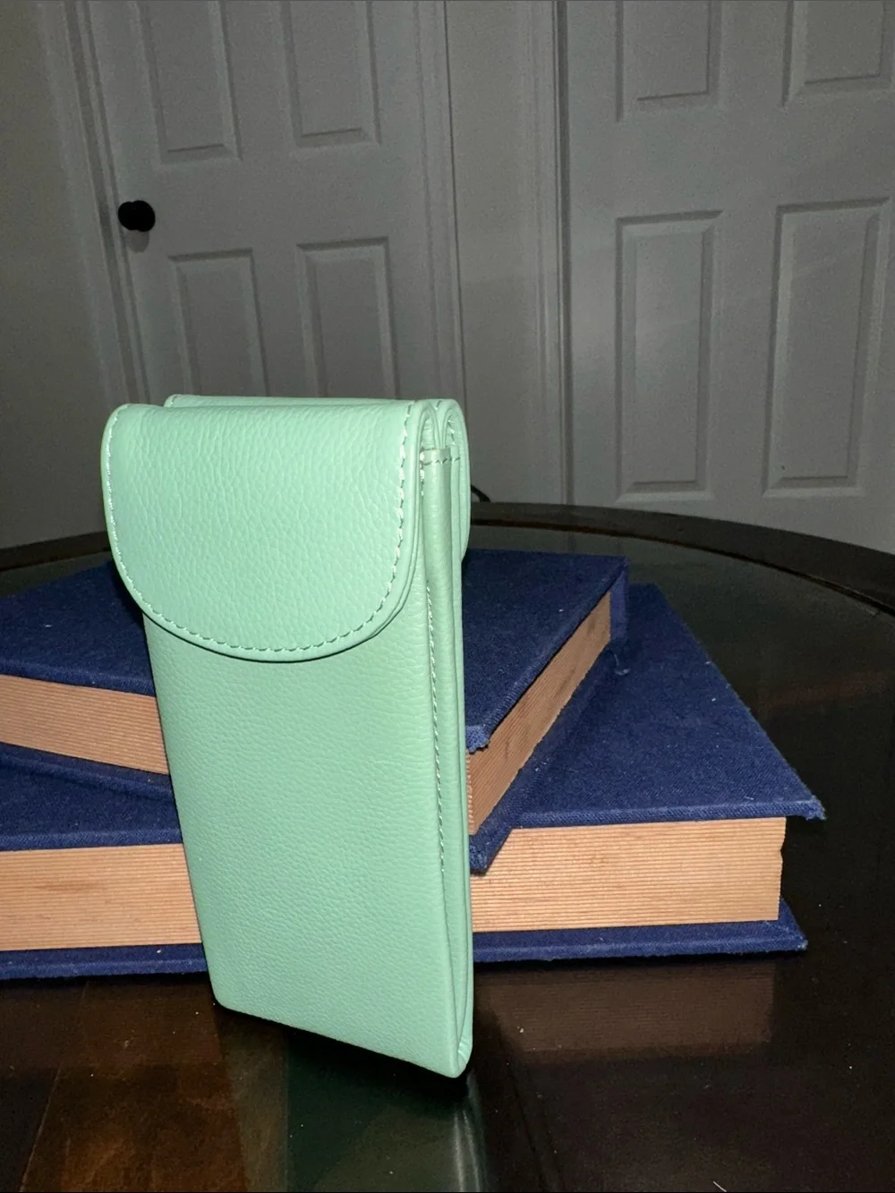 ili New York | Double Flap Leather Eyeglass Case